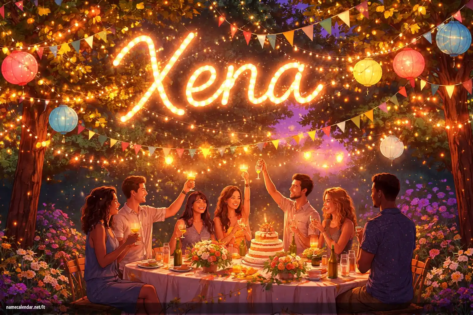 Vardadienio ir vardo šventimas - Xena