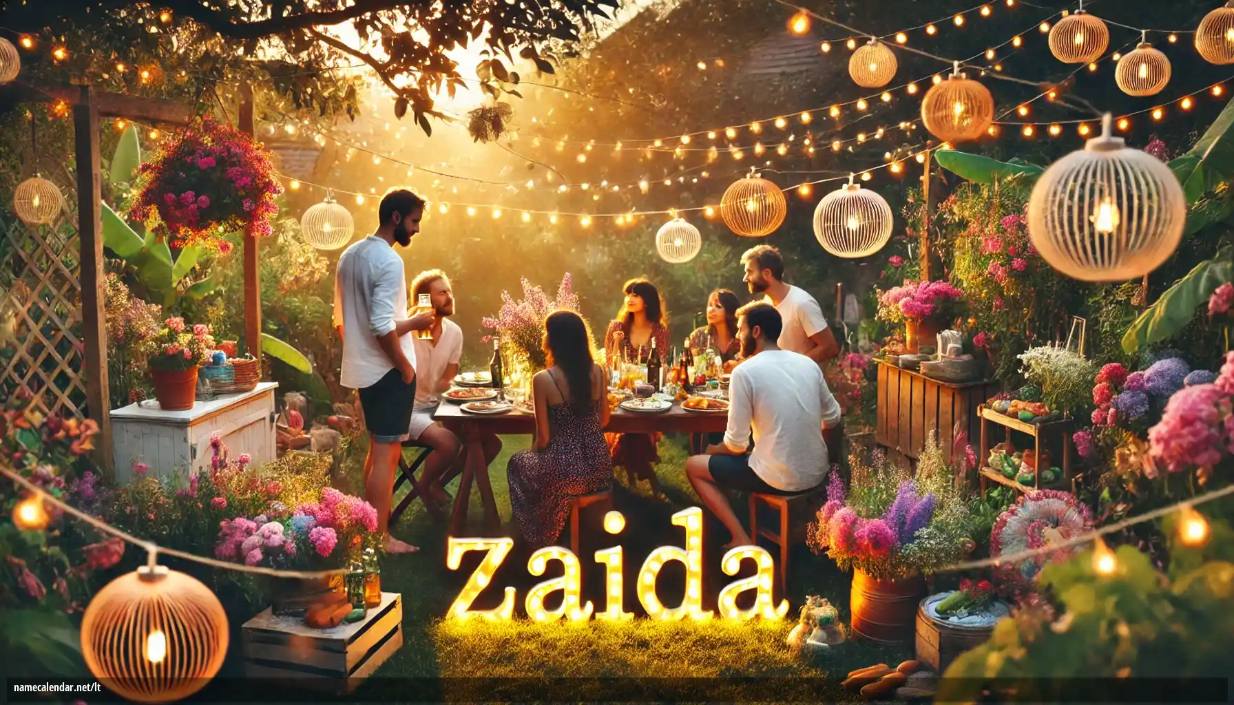 Vardadienio ir vardo šventimas - Zaida