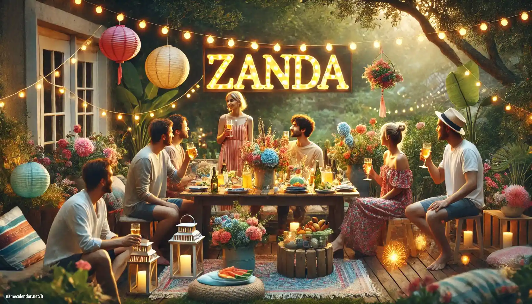 Vardadienio ir vardo šventimas - Zanda