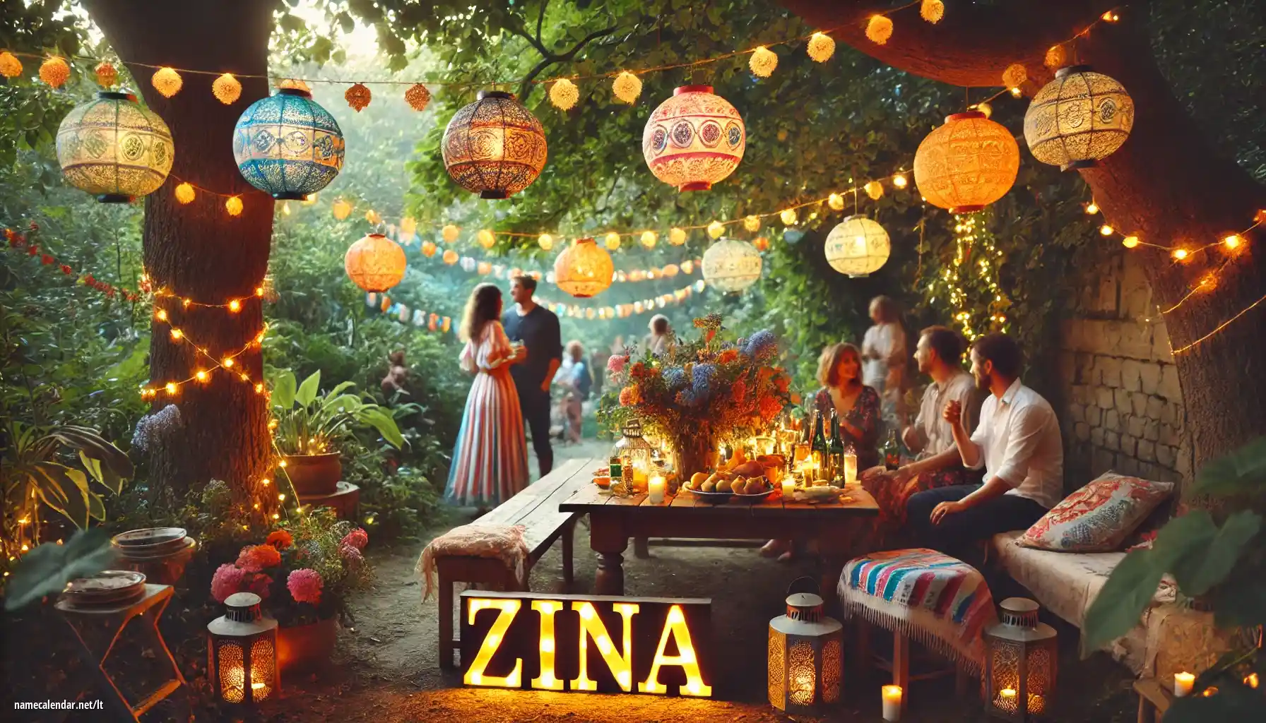 Vardadienio ir vardo šventimas - Zina