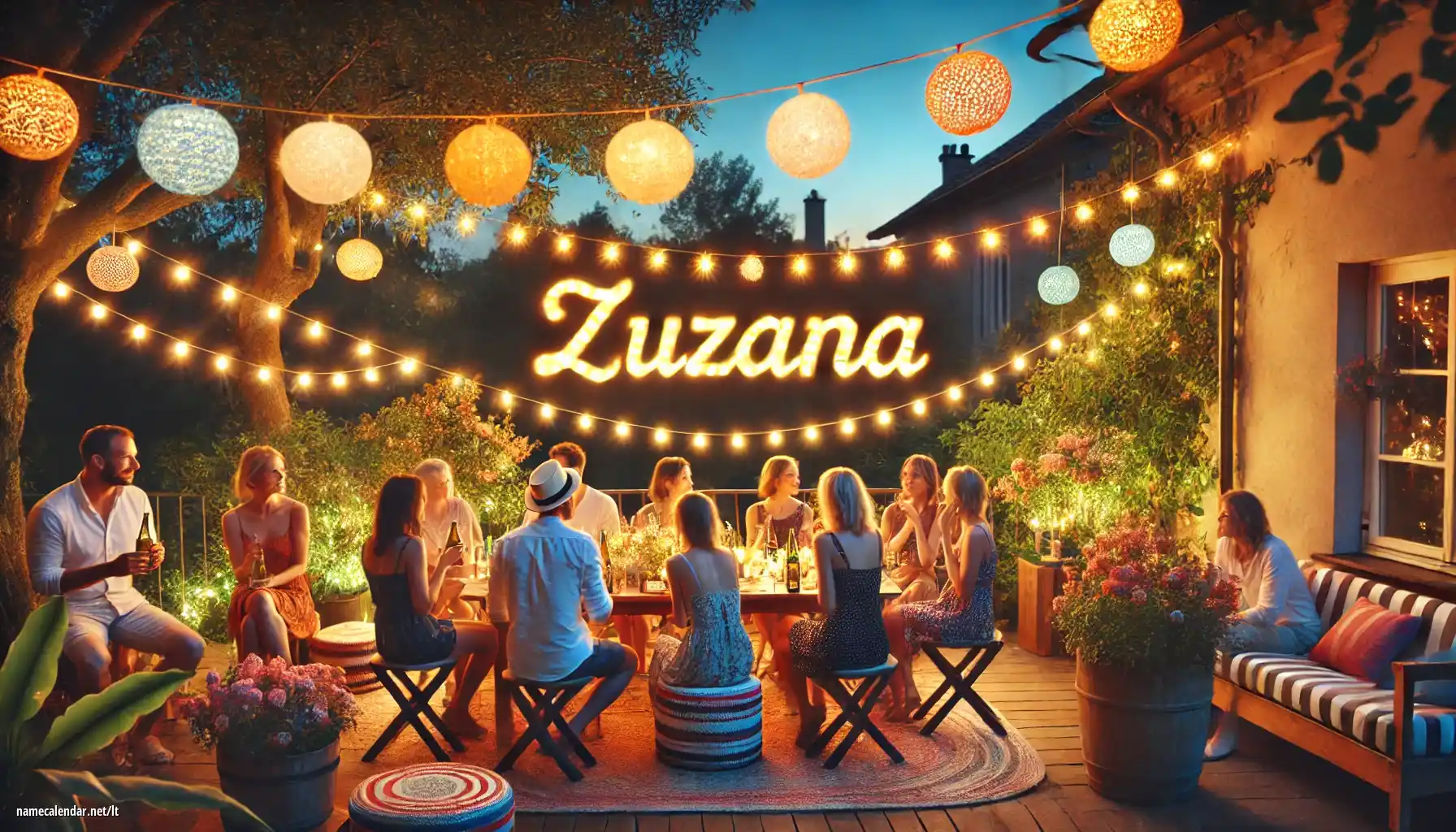 Vardadienio ir vardo šventimas - Zuzana