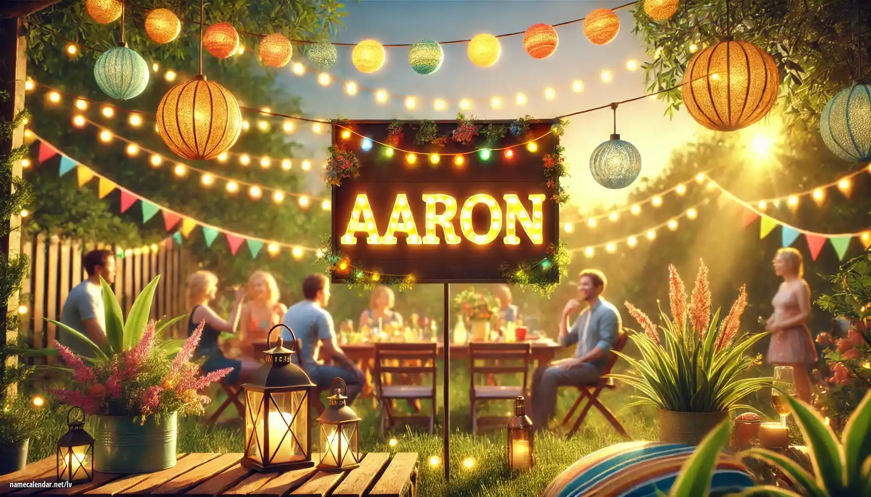 Vārda dienas un vārda svinēšana - Aaron