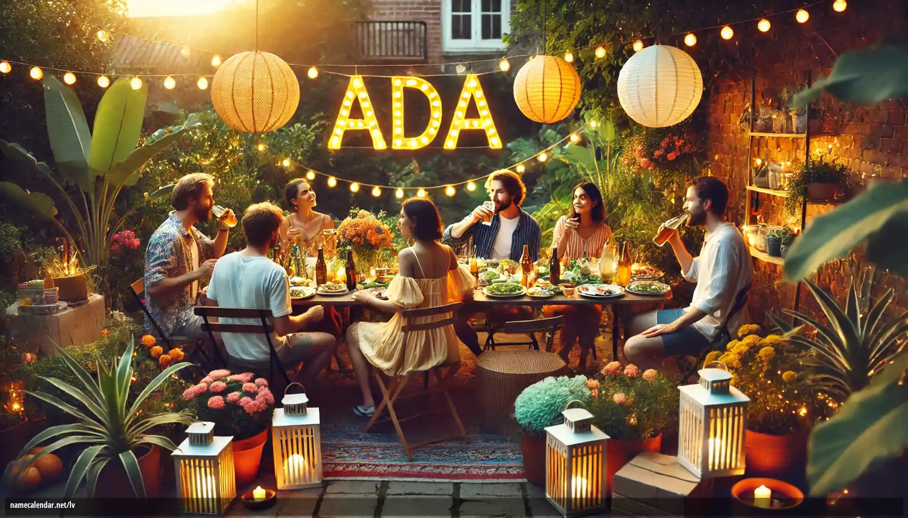 Vārda dienas un vārda svinēšana - Ada