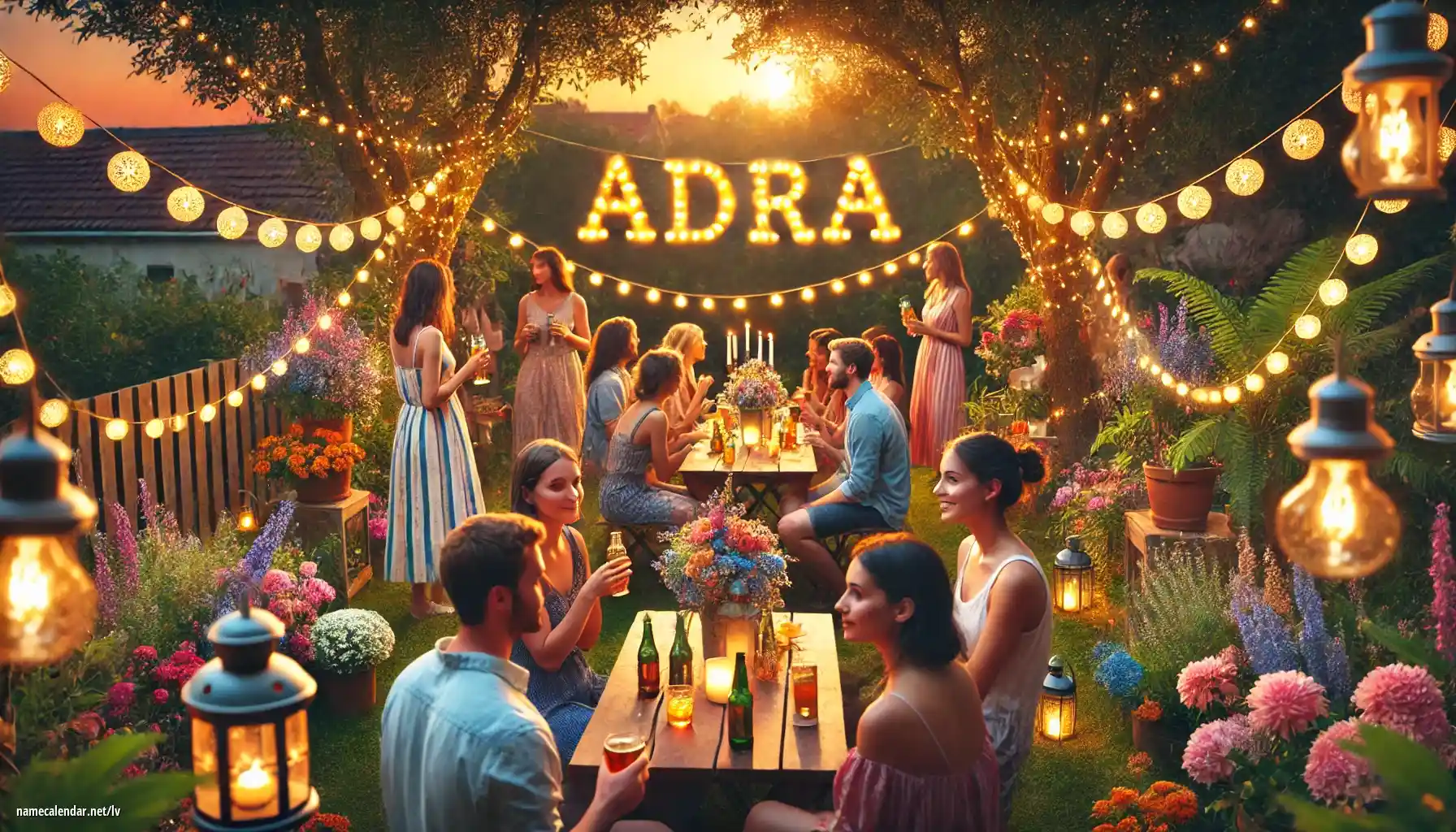 Vārda dienas un vārda svinēšana - Adra