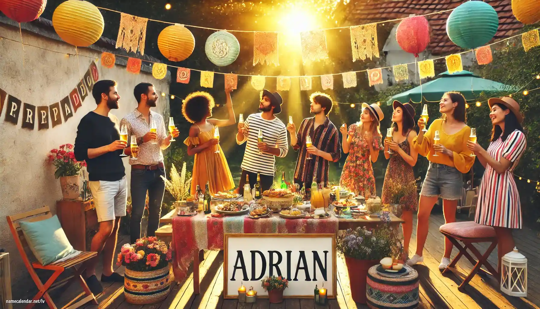 Vārda dienas un vārda svinēšana - Adrian