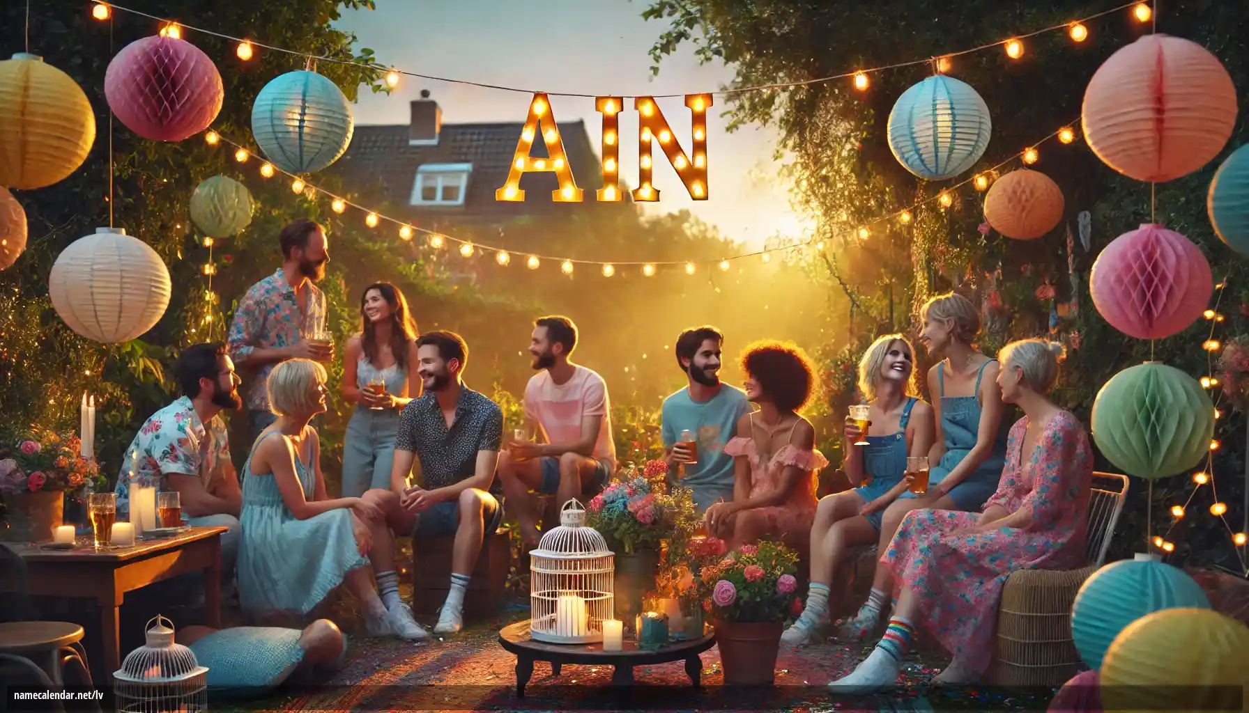 Vārda dienas un vārda svinēšana - Ain