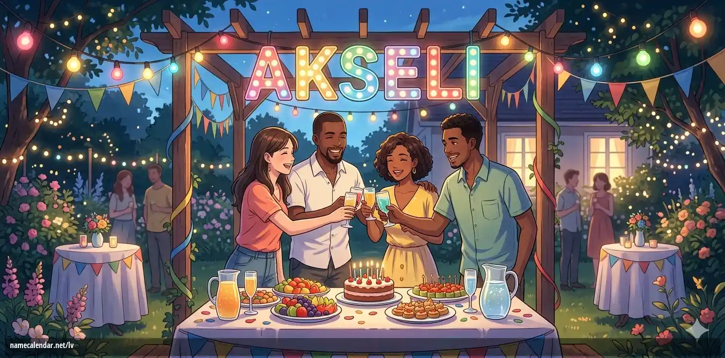 Vārda dienas un vārda svinēšana - Akseli