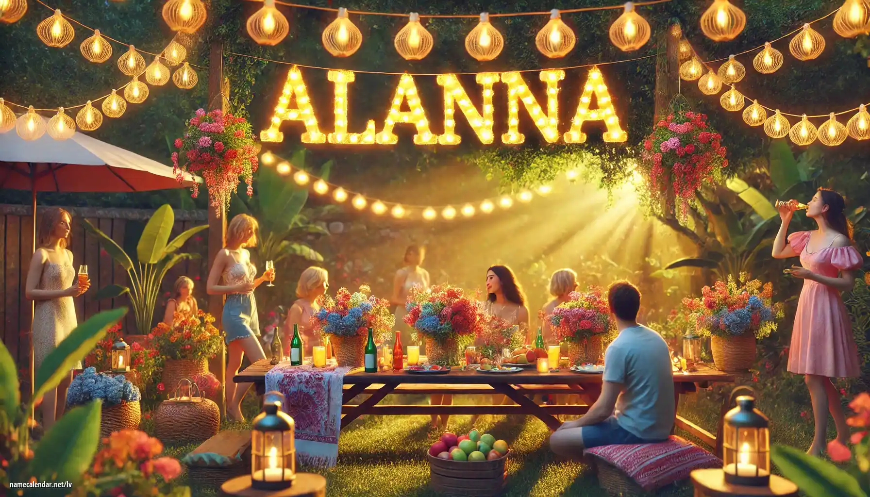 Vārda dienas un vārda svinēšana - Alanna