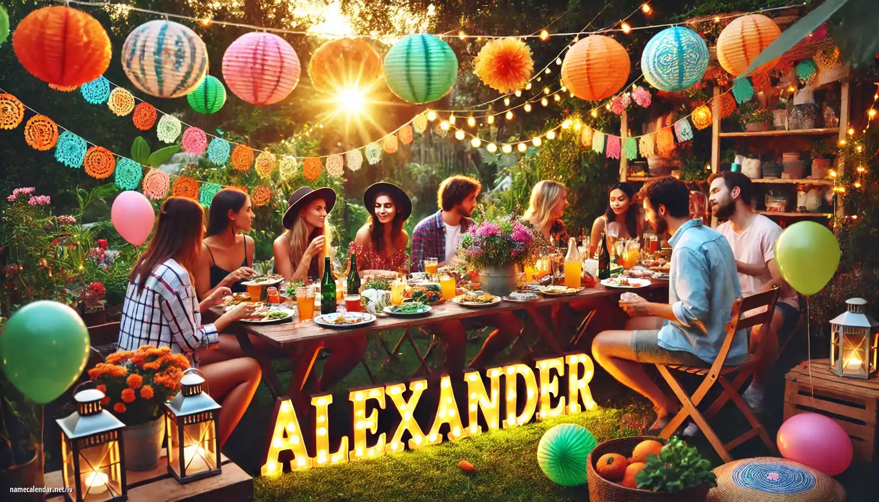 Vārda dienas un vārda svinēšana - Alexander