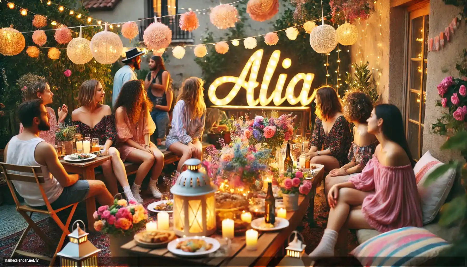 Vārda dienas un vārda svinēšana - Alia