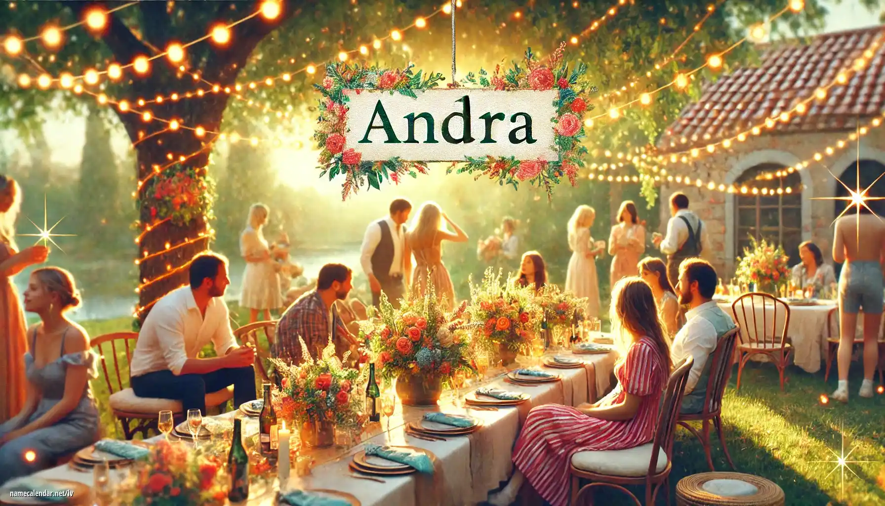 Vārda dienas un vārda svinēšana - Andra