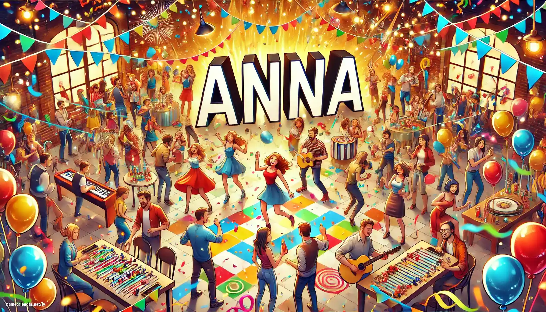 Vārda dienas un vārda svinēšana - Anna