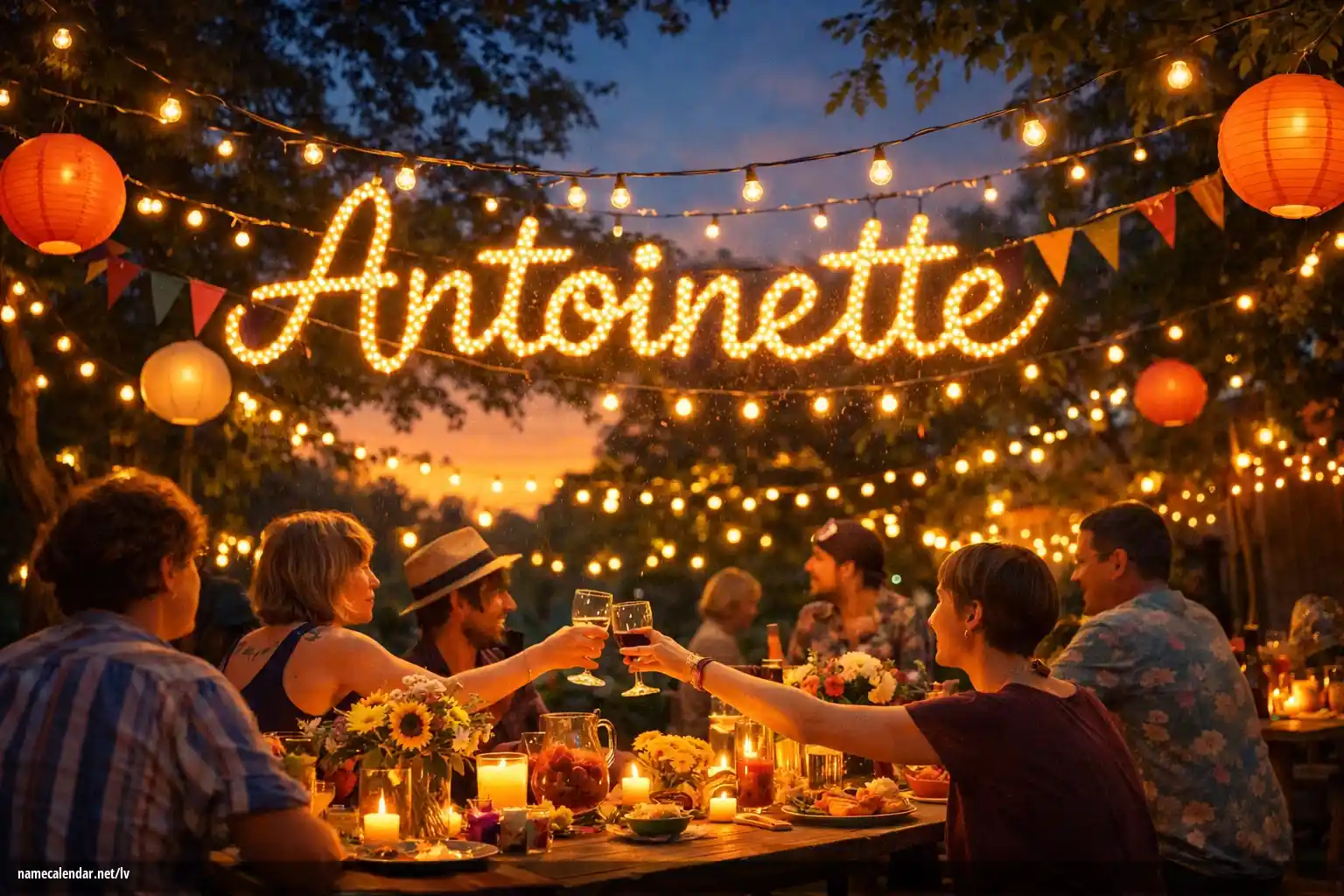 Vārda dienas un vārda svinēšana - Antoinette