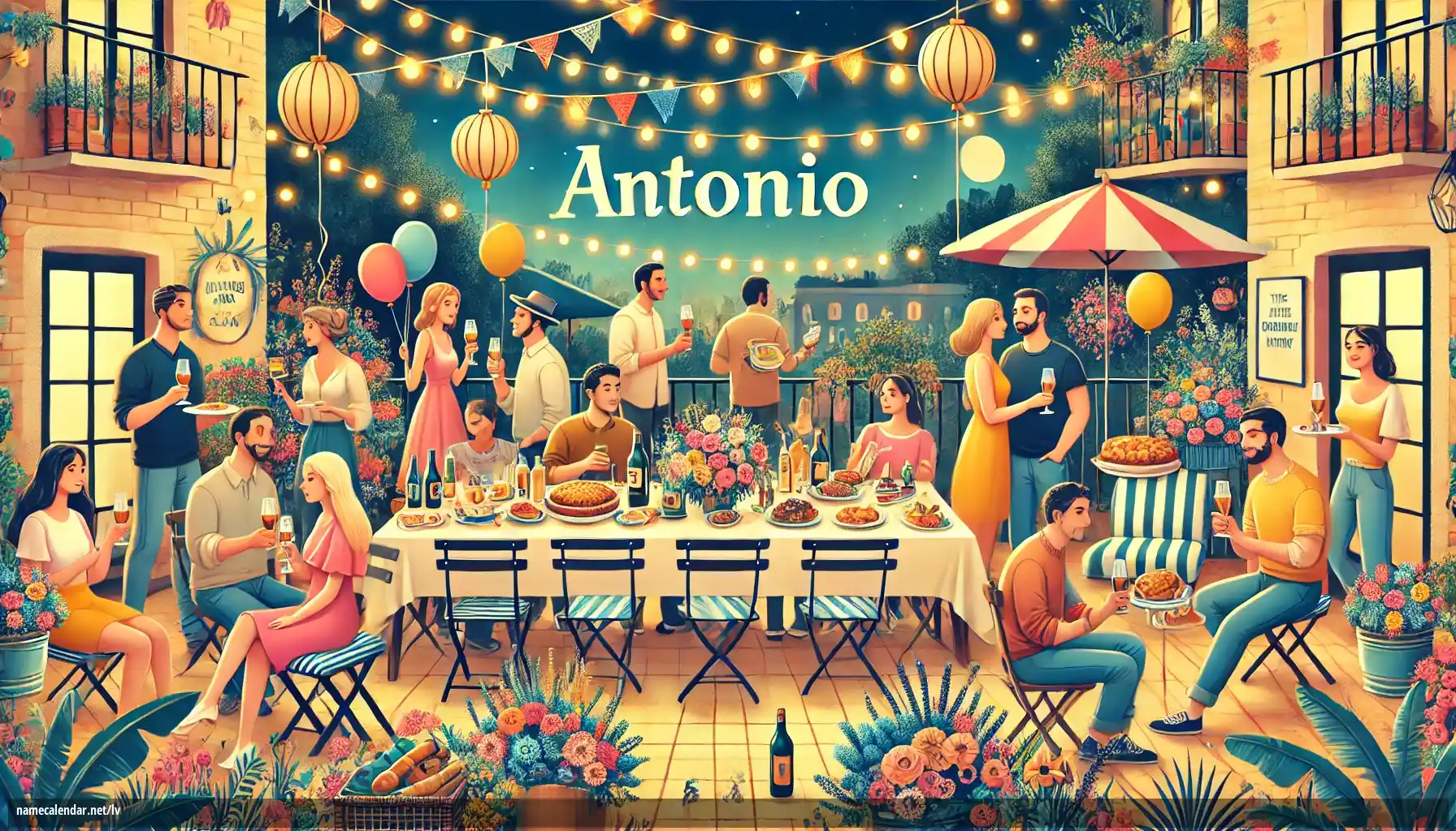 Vārda dienas un vārda svinēšana - Antonio