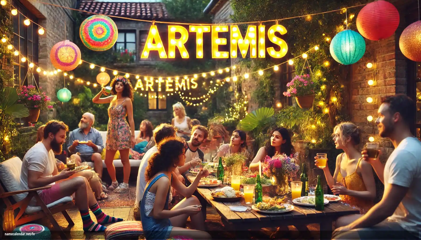 Vārda dienas un vārda svinēšana - Artemis