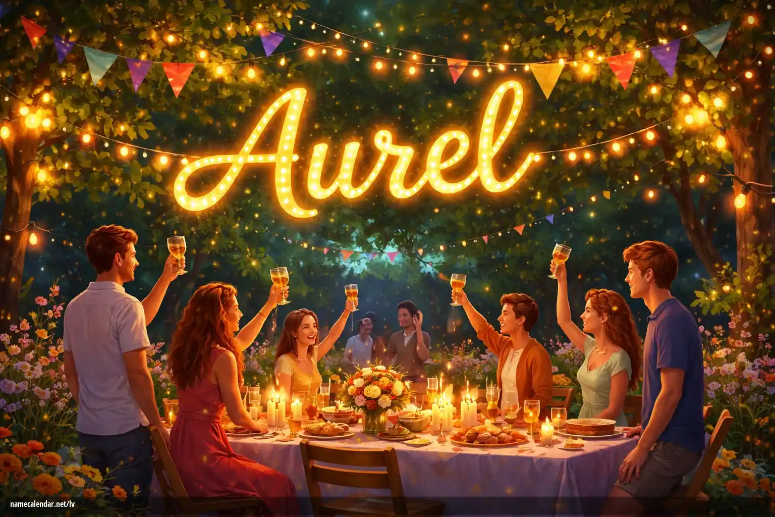 Vārda dienas un vārda svinēšana - Aurél