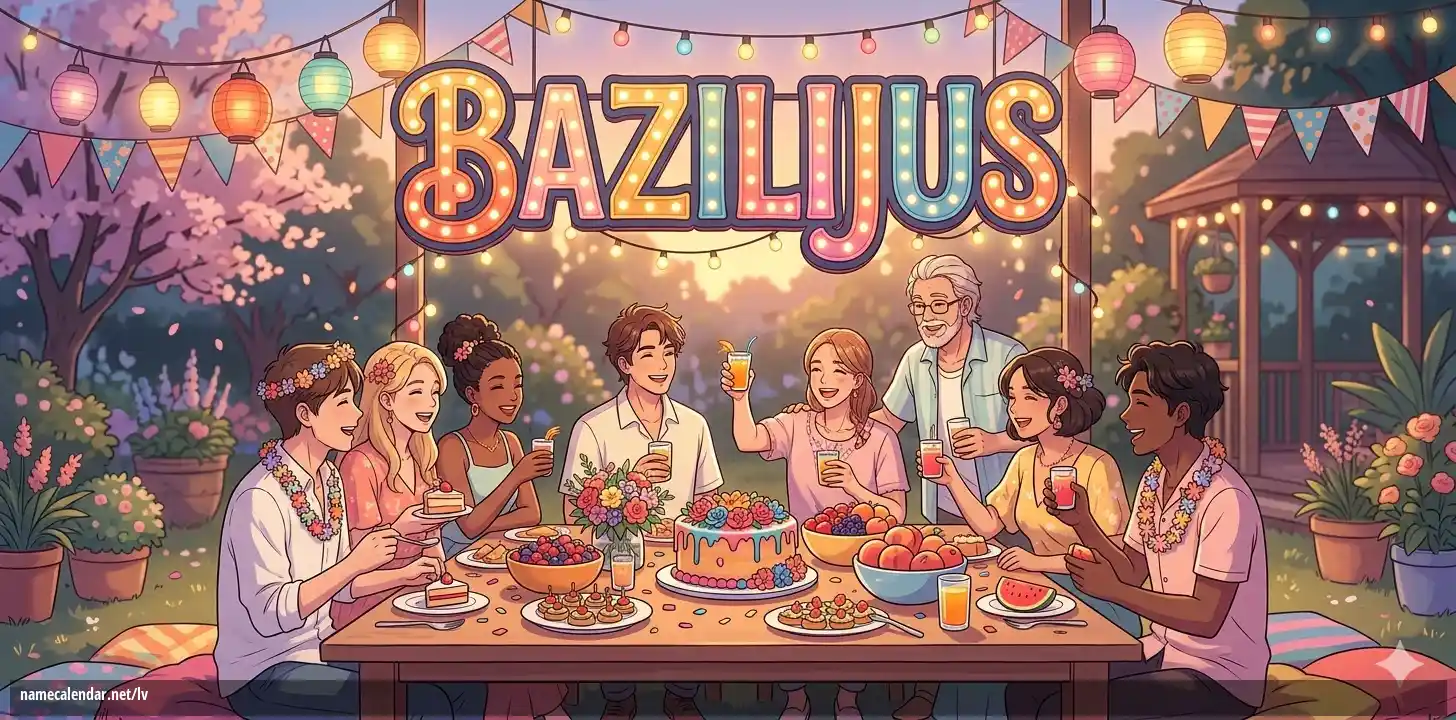 Vārda dienas un vārda svinēšana - Bazilijus