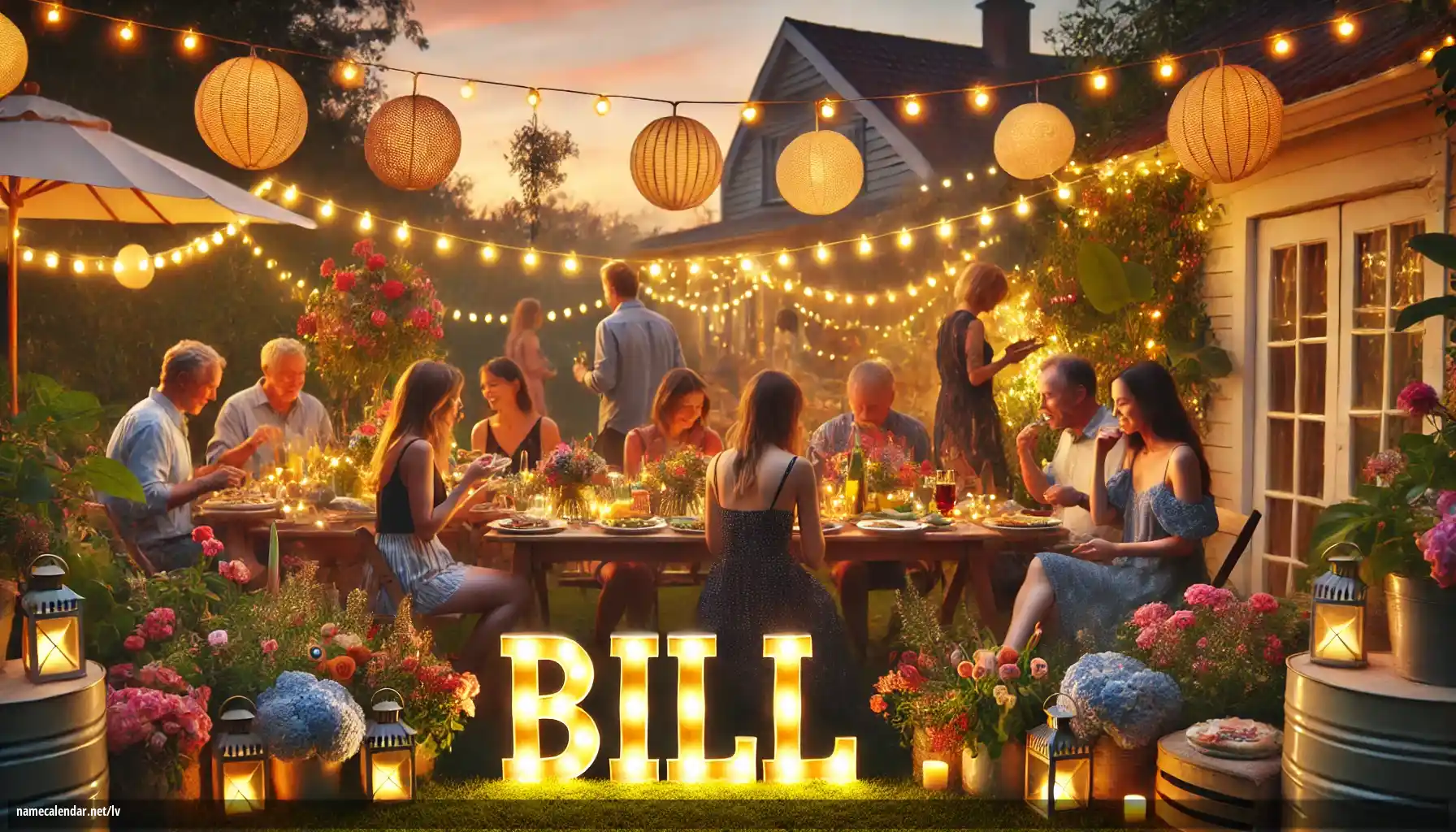 Vārda dienas un vārda svinēšana - Bill