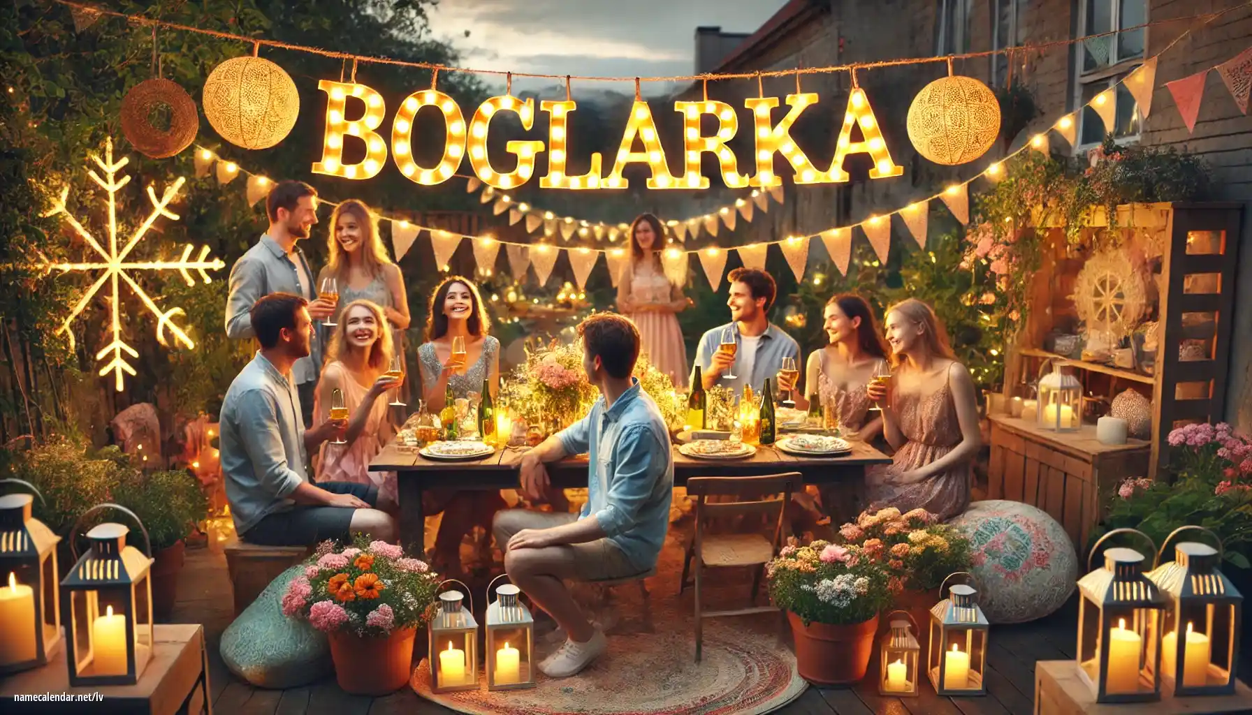 Vārda dienas un vārda svinēšana - Boglárka