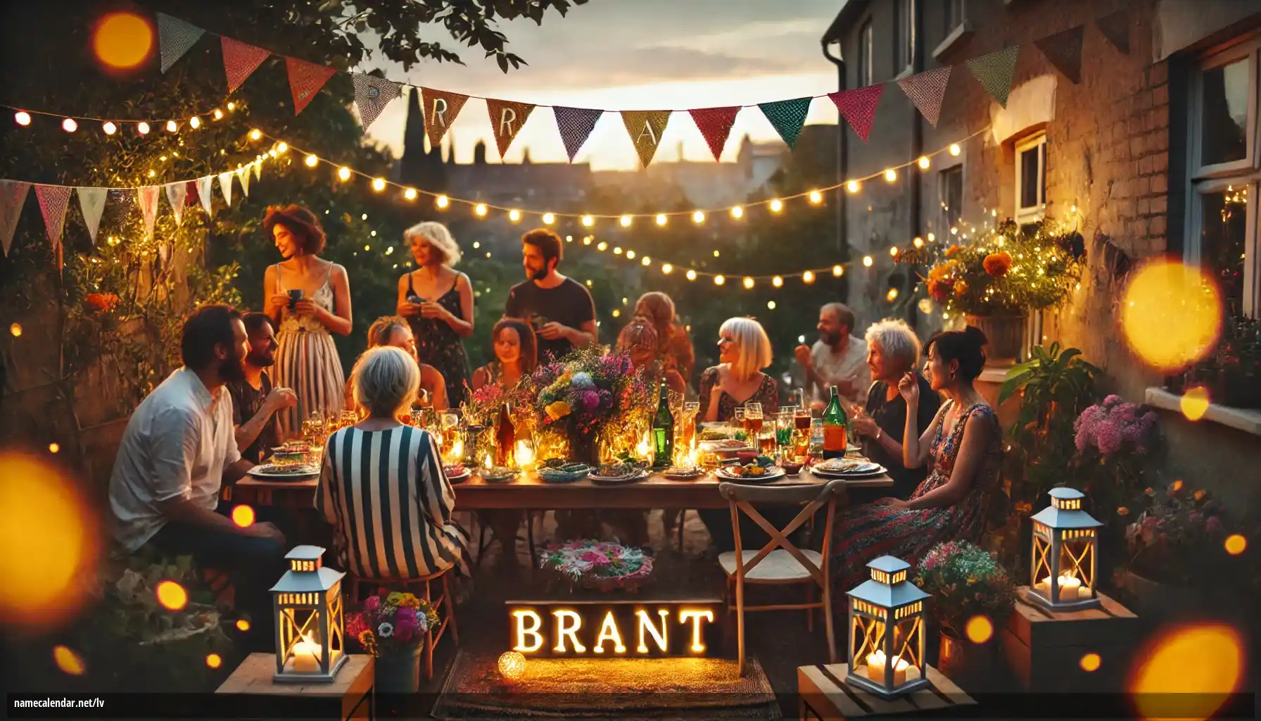 Vārda dienas un vārda svinēšana - Brant