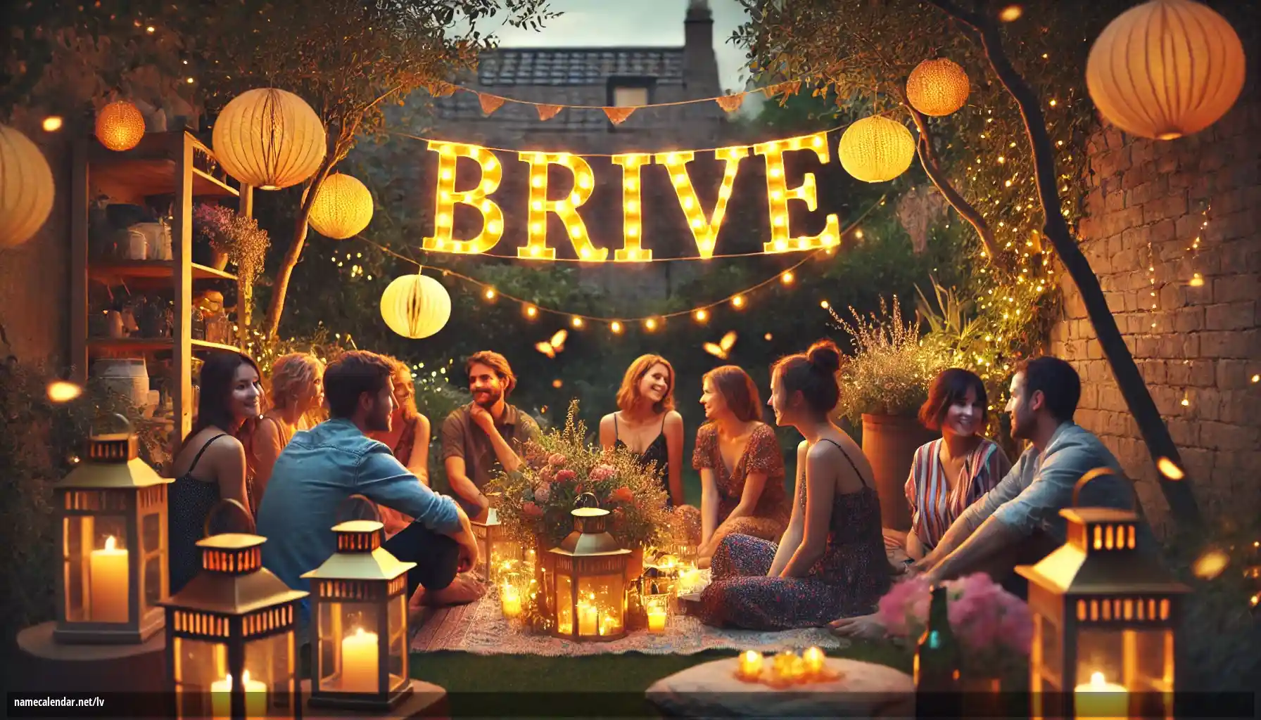 Vārda dienas un vārda svinēšana - Brive