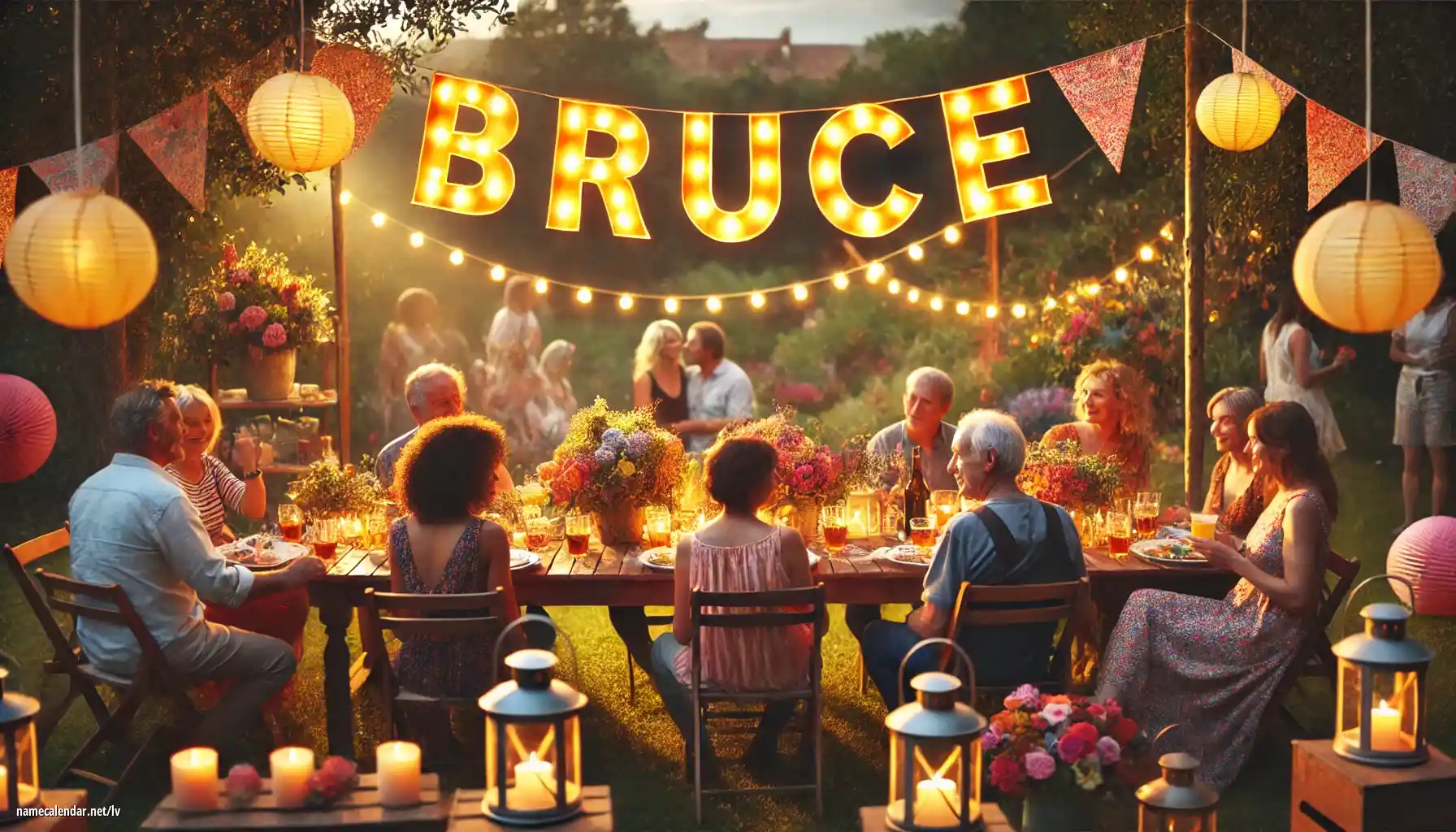 Vārda dienas un vārda svinēšana - Bruce