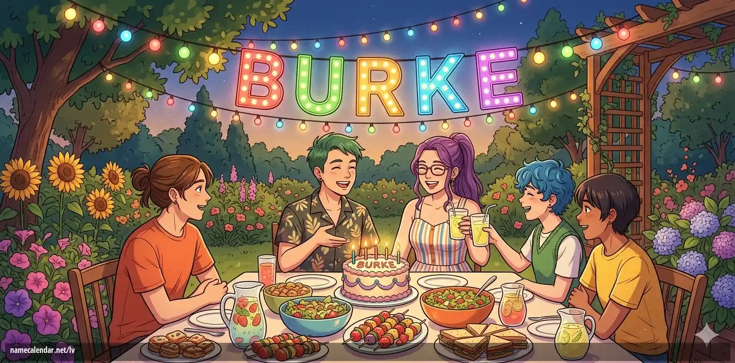Vārda dienas un vārda svinēšana - Burke