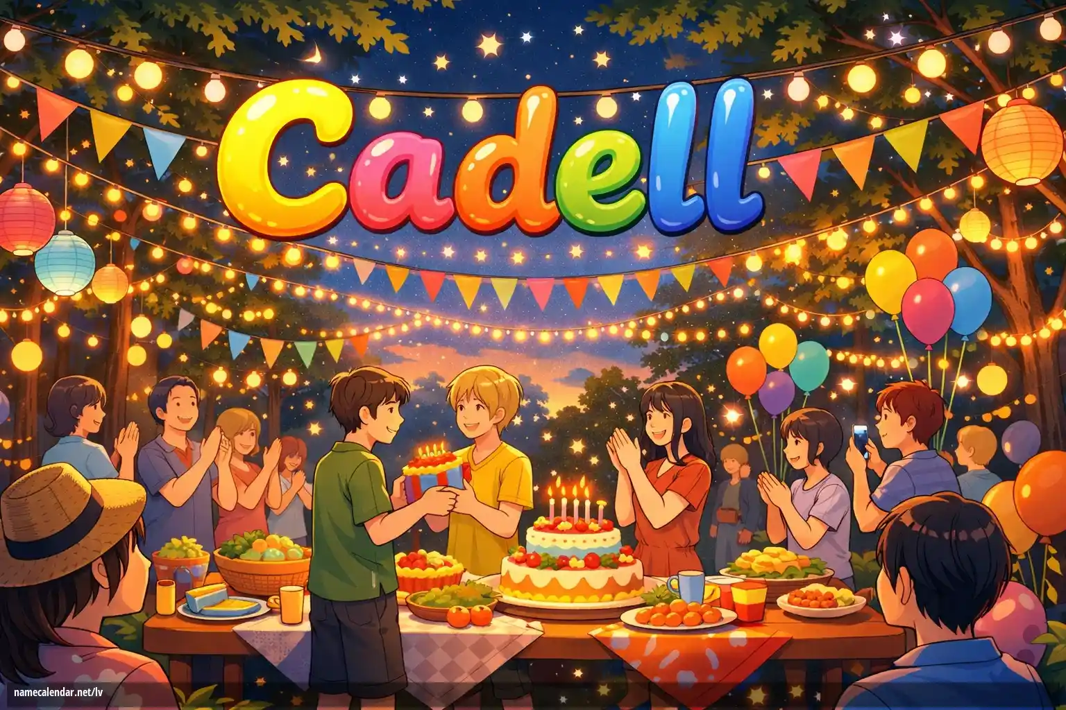 Vārda dienas un vārda svinēšana - Cadell
