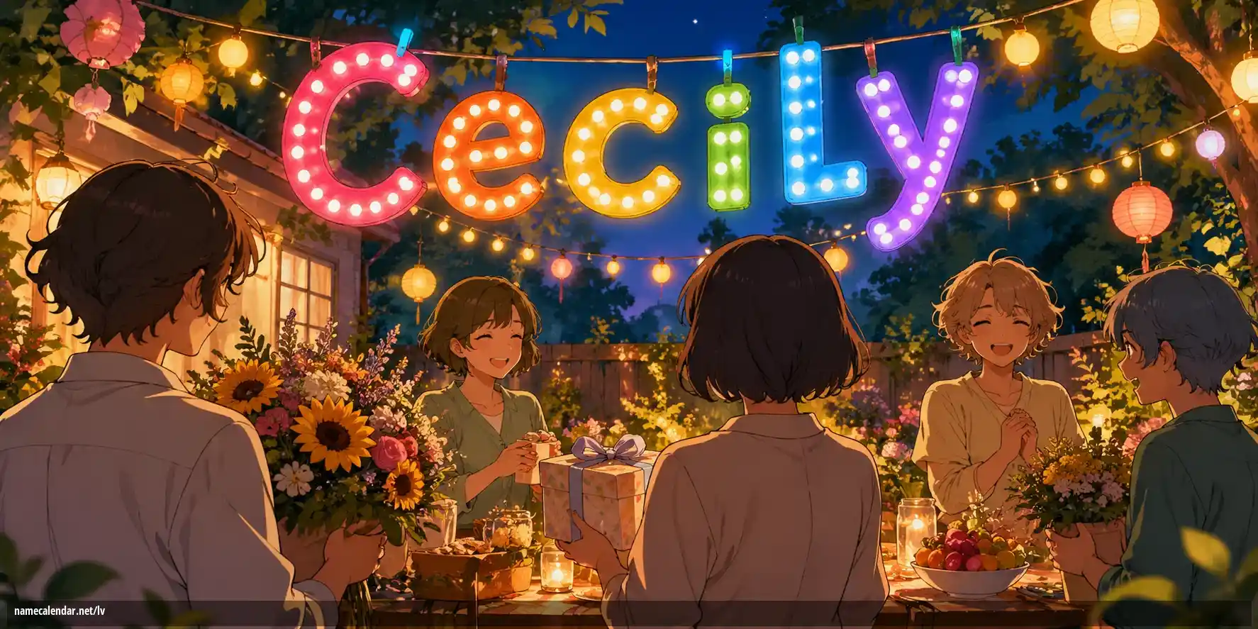 Vārda dienas un vārda svinēšana - Cecily