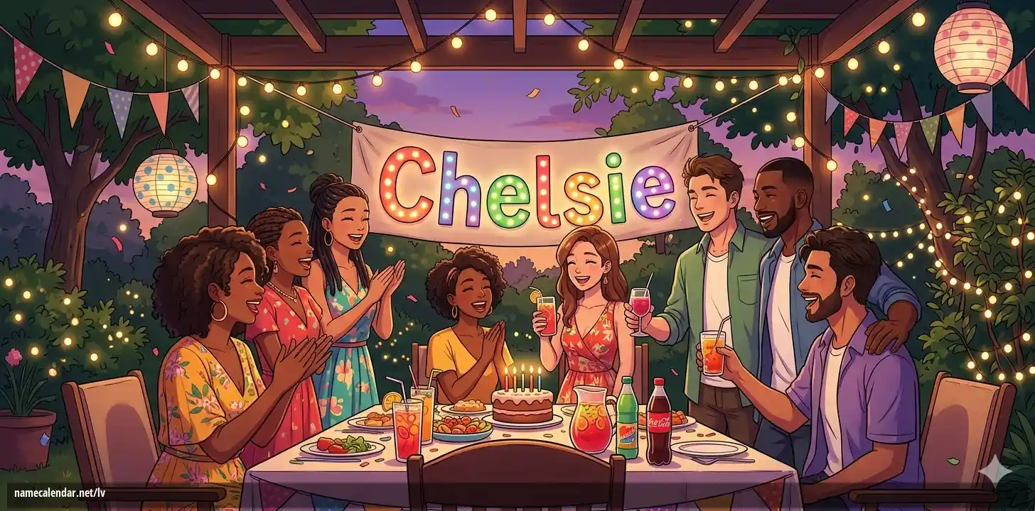 Vārda dienas un vārda svinēšana - Chelsie