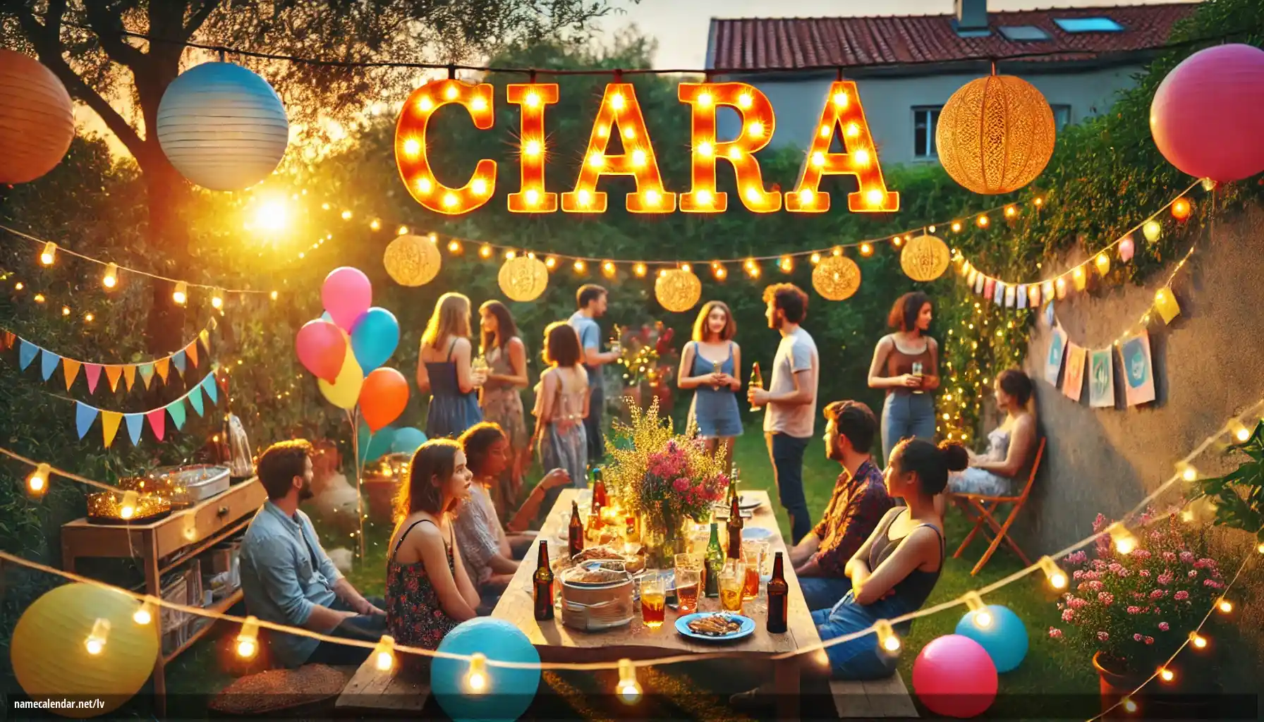 Vārda dienas un vārda svinēšana - Ciara