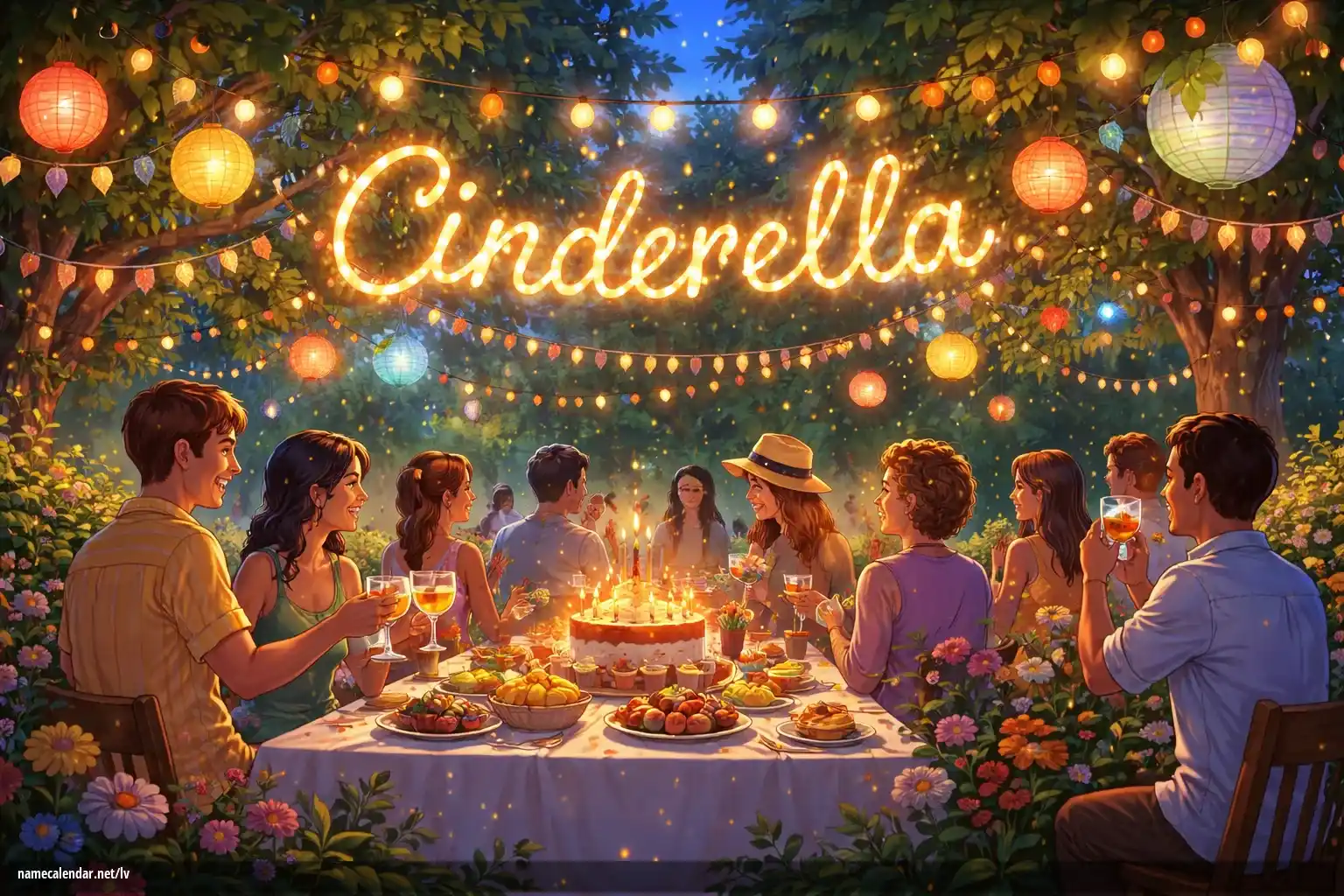Vārda dienas un vārda svinēšana - Cinderella