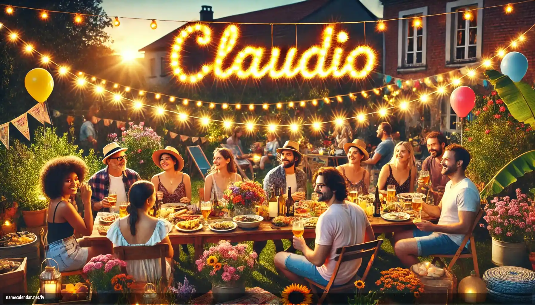 Vārda dienas un vārda svinēšana - Claudio