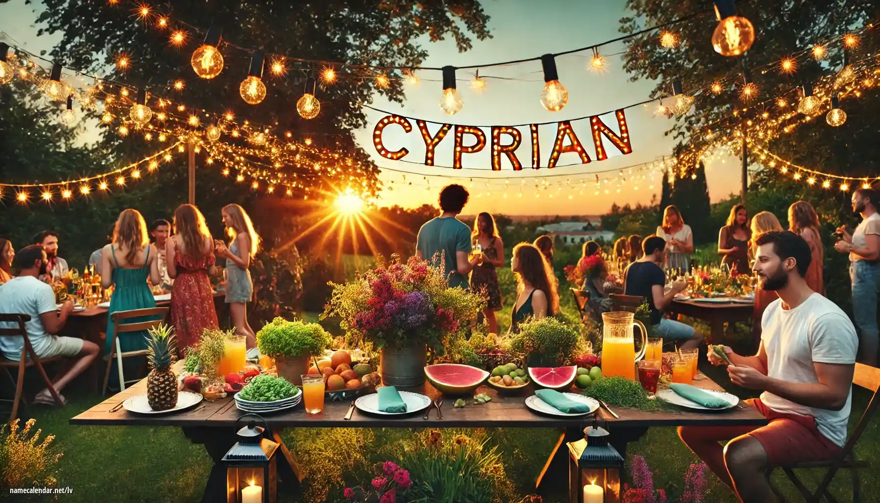 Vārda dienas un vārda svinēšana - Cyprian