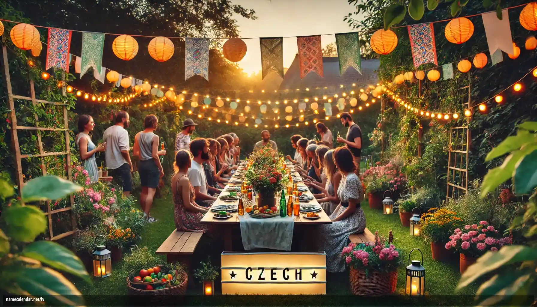 Vārda dienas un vārda svinēšana - Czech