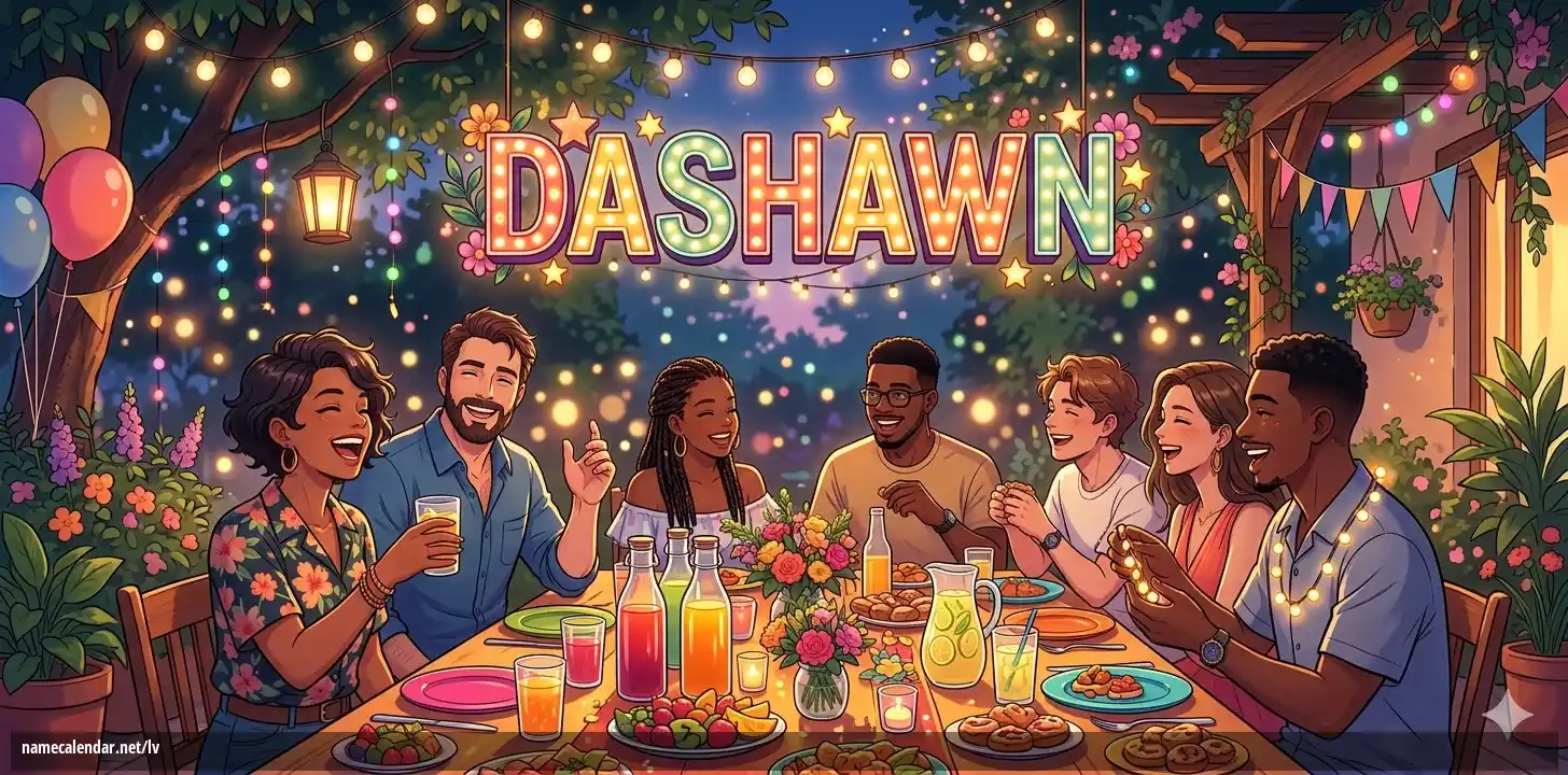 Vārda dienas un vārda svinēšana - Dashawn