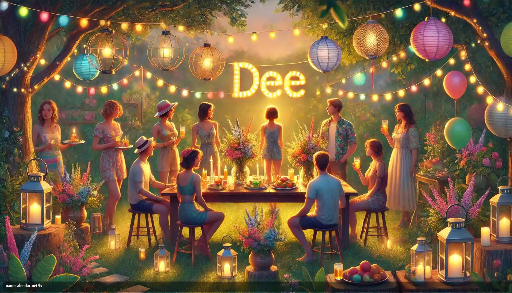 Vārda dienas un vārda svinēšana - Dee