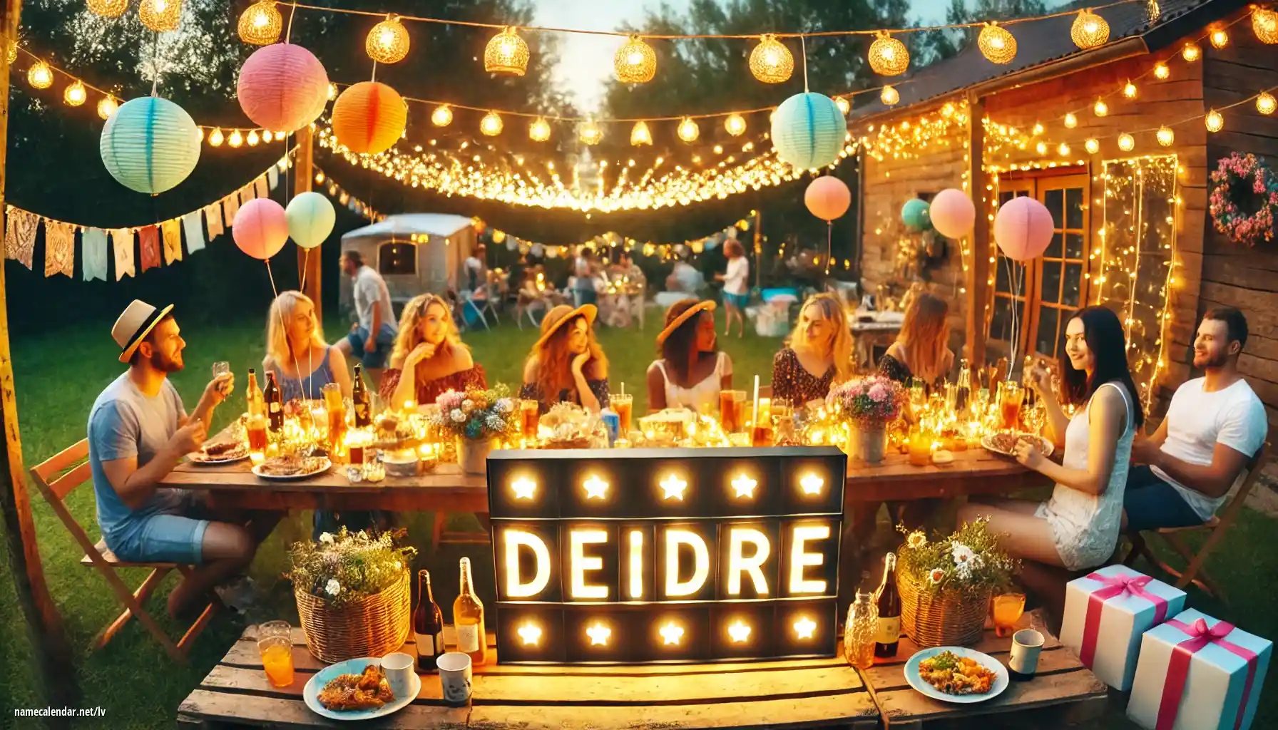 Vārda dienas un vārda svinēšana - Deidre