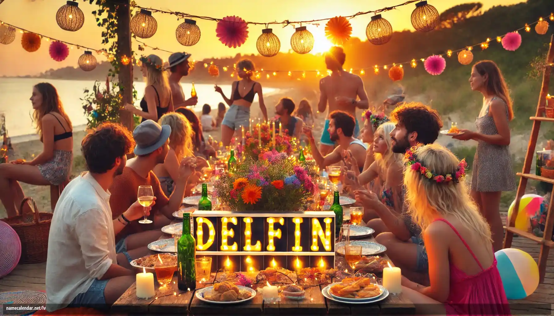 Vārda dienas un vārda svinēšana - Delfín