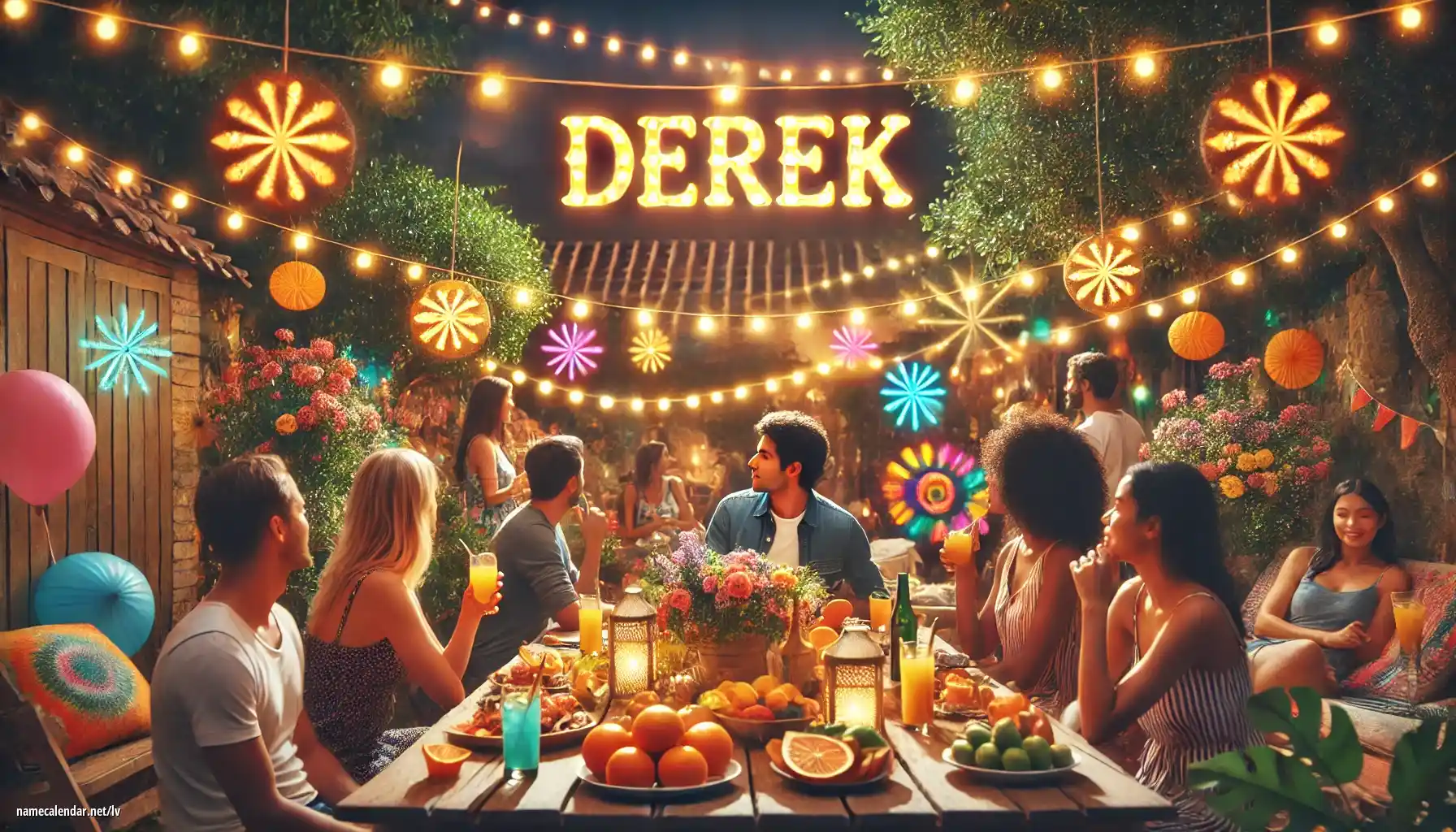 Vārda dienas un vārda svinēšana - Derek