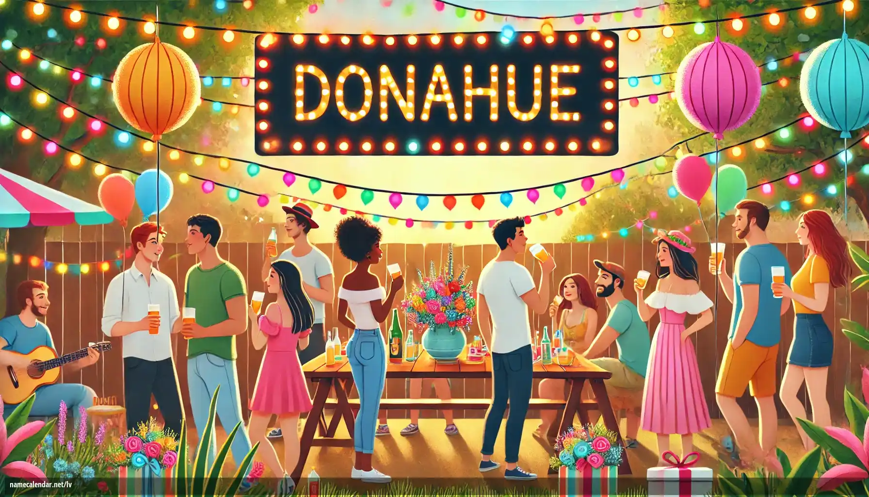 Vārda dienas un vārda svinēšana - Donahue