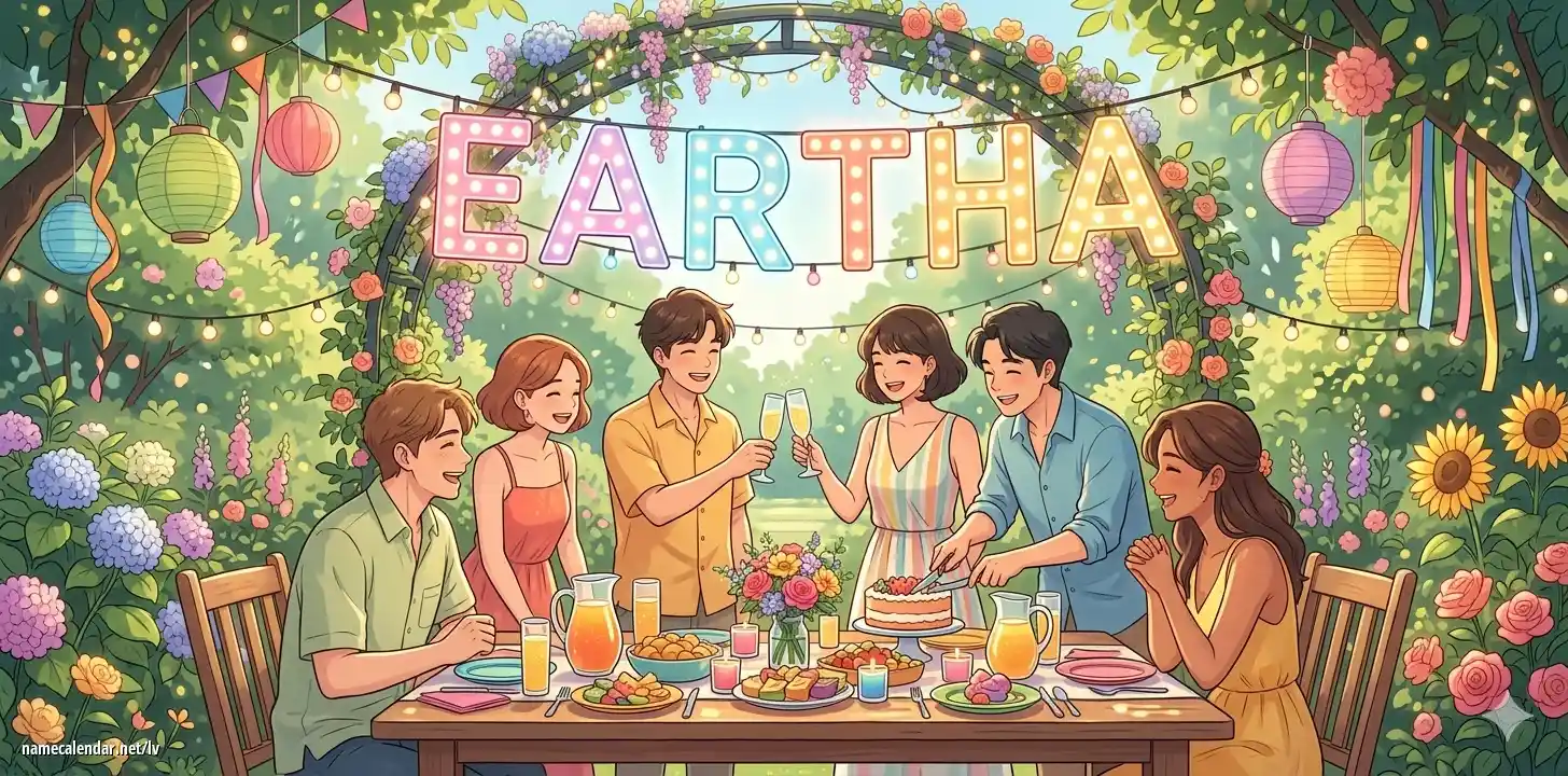 Vārda dienas un vārda svinēšana - Eartha