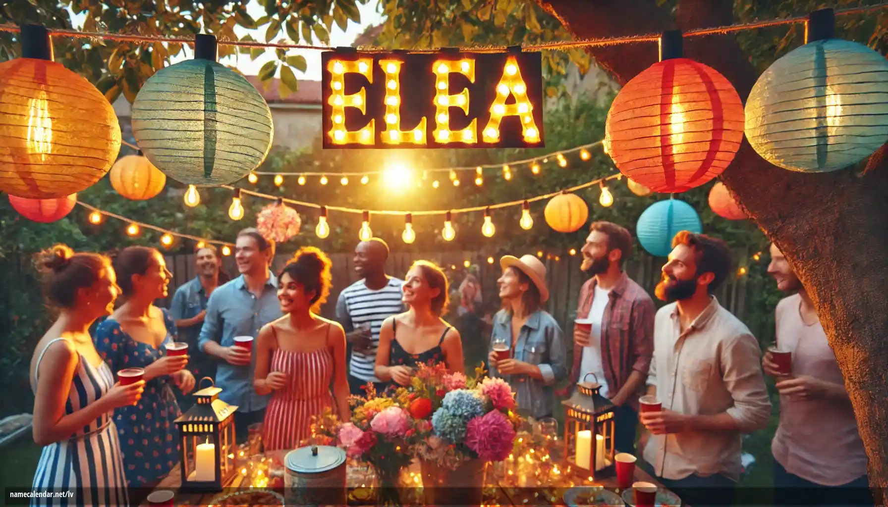 Vārda dienas un vārda svinēšana - Elea