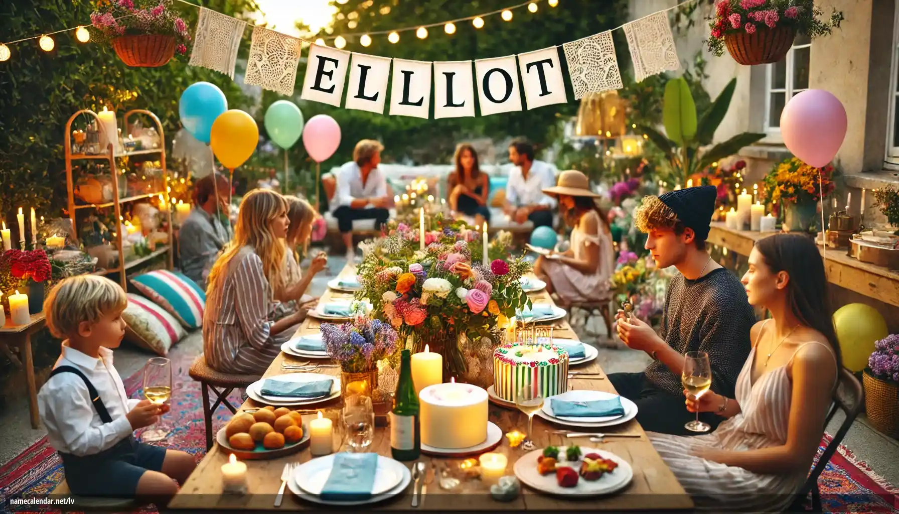 Vārda dienas un vārda svinēšana - Elliot