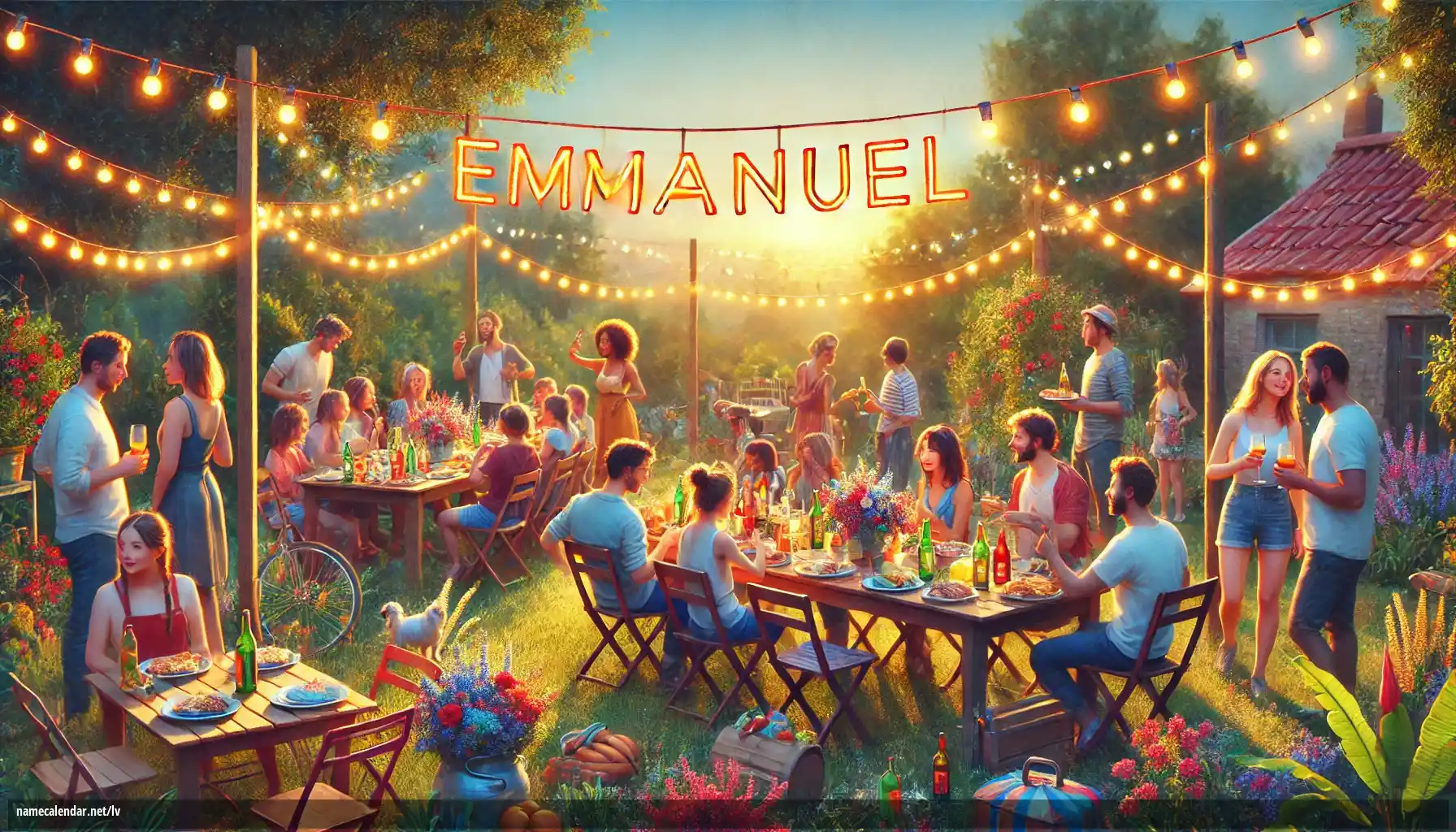 Vārda dienas un vārda svinēšana - Emmanuel