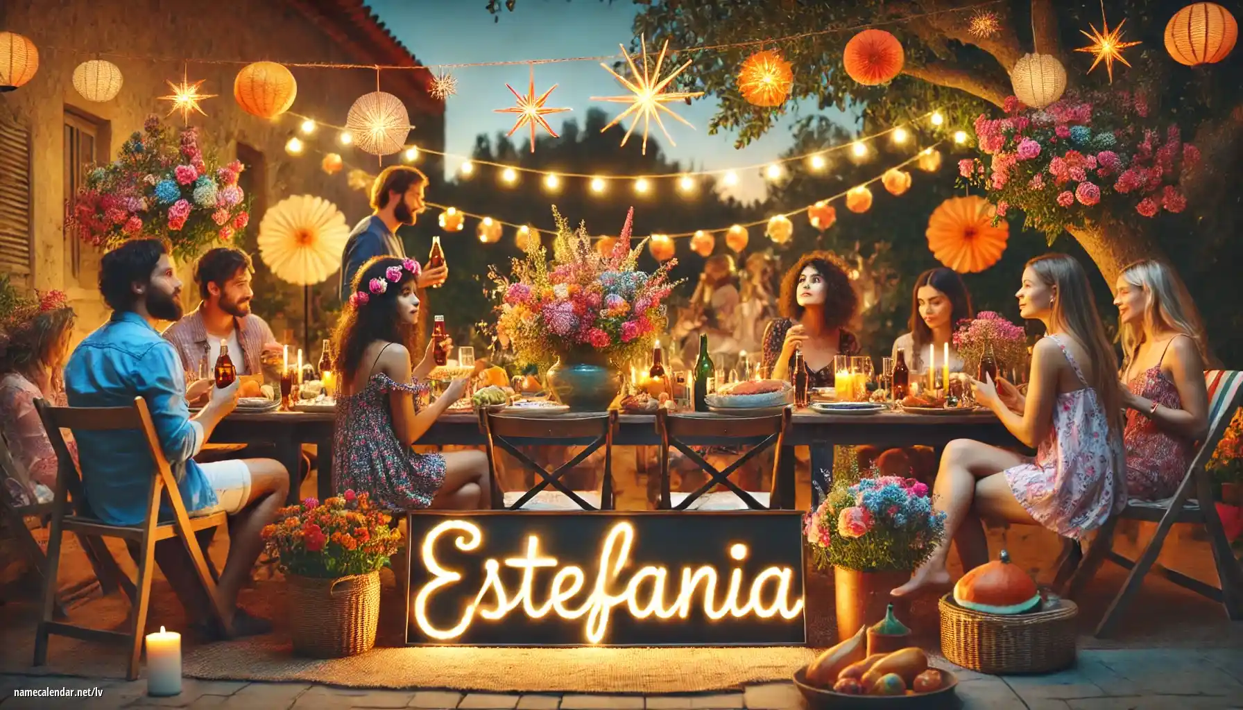 Vārda dienas un vārda svinēšana - Estefania