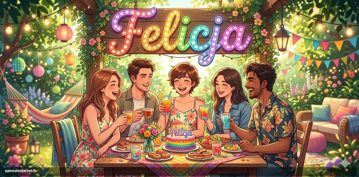 Vārda dienas un vārda svinēšana - Felicja
