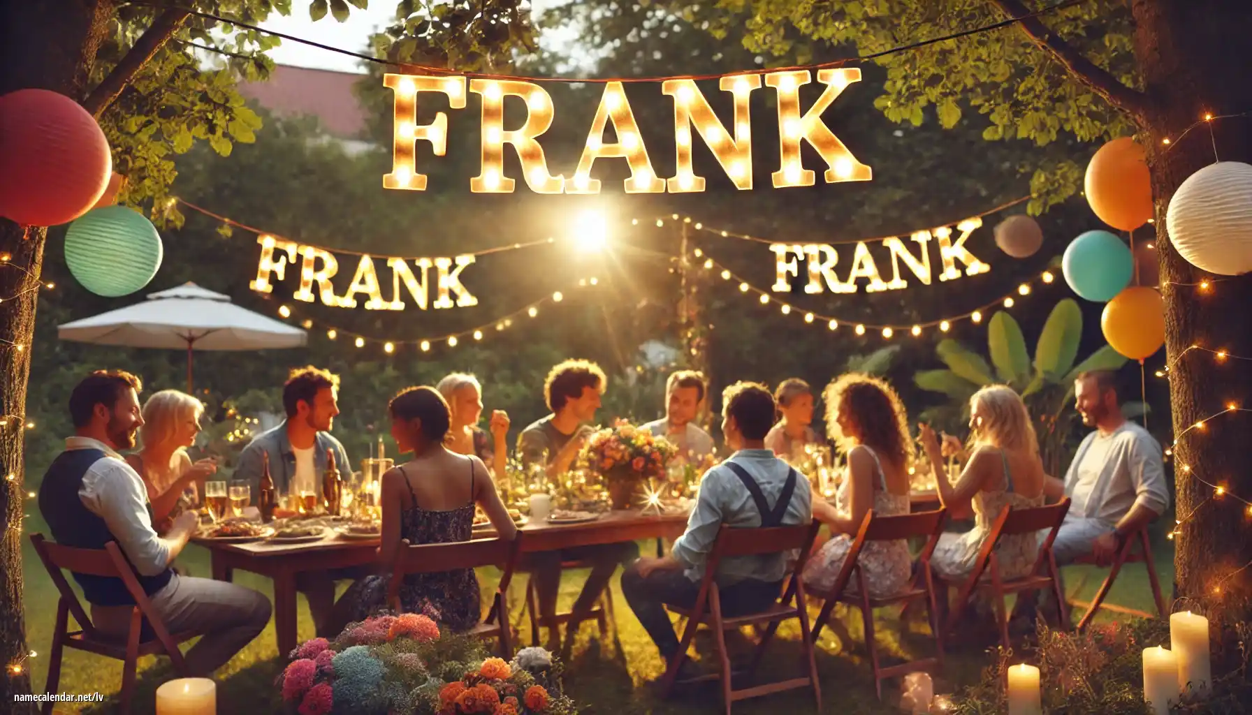 Vārda dienas un vārda svinēšana - Frank