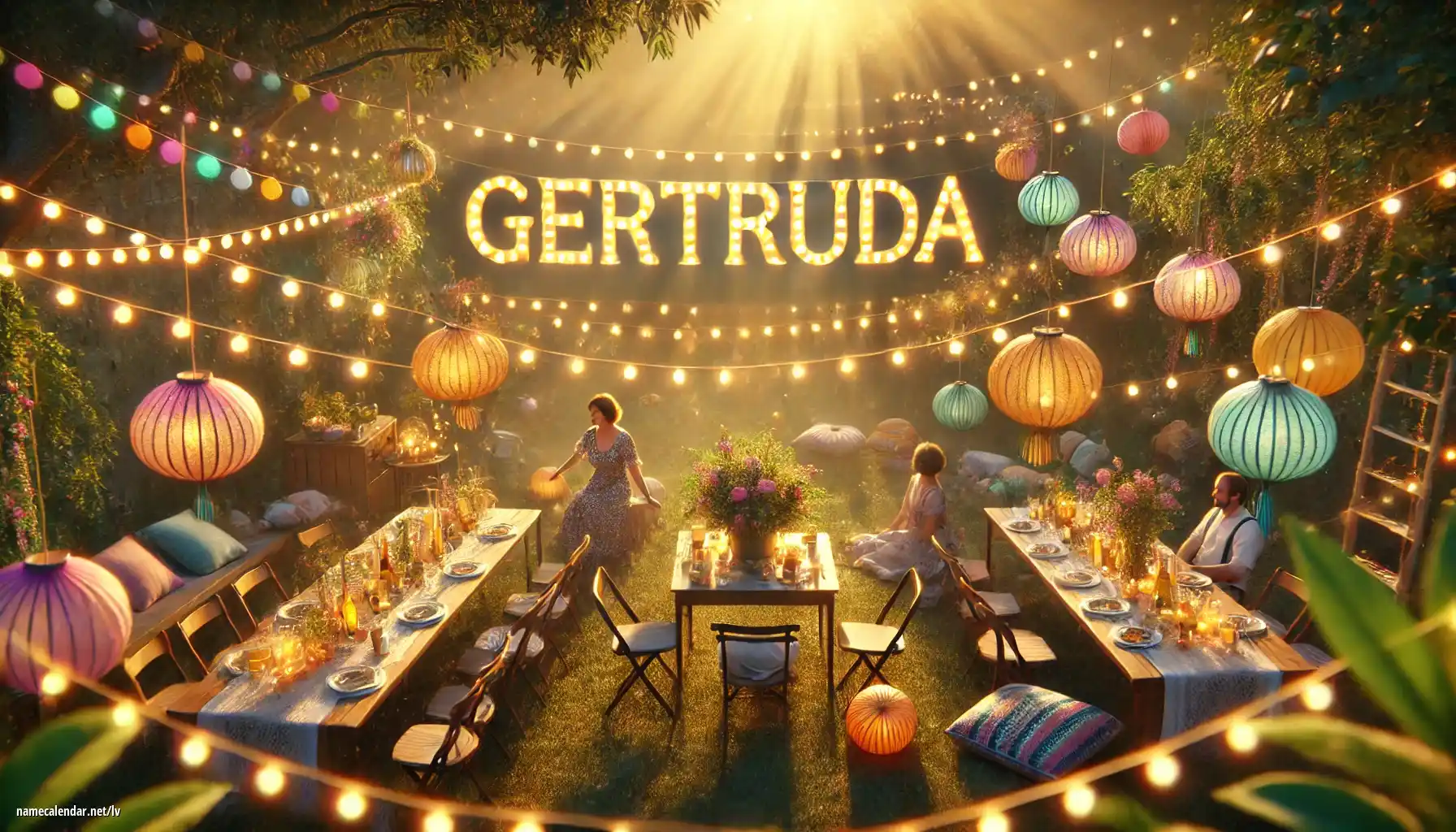 Vārda dienas un vārda svinēšana - Gertrúda