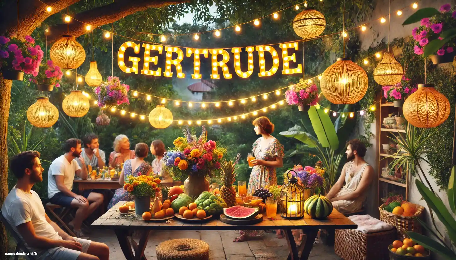 Vārda dienas un vārda svinēšana - Gertrude